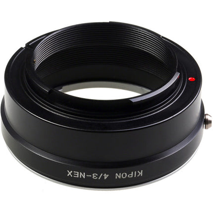 KIPON Adaptador de Montura para Lente Four Thirds a Sony E Mantiene Enfoque Infinito