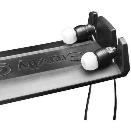 Gravity Stands HP HMS 01 B Soporte para Auriculares con 2 Ranuras para Cables Acero