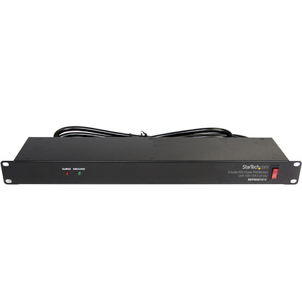 StarTech PDU para rack 1RU 8 tomas protección contra sobretensiones
