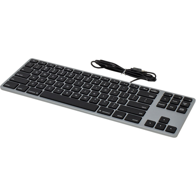 Matias Teclado Alámbrico Tenkeyless RGB Aluminio USB 2.0 Hub