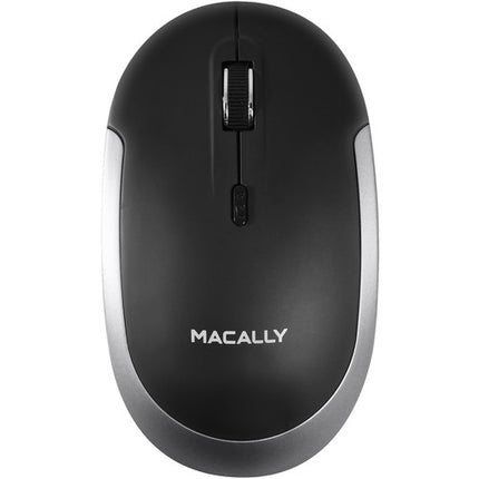 Macally Ratón Óptico Bluetooth Inalámbrico 1600 dpi Alcance 30 m
