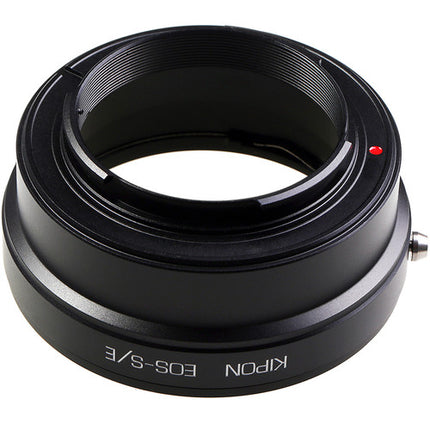 KIPON Adaptador de Montura para Lente Canon EF a Sony E con Enfoque Infinito aluminio y latón