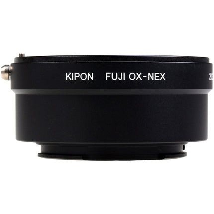KIPON Adaptador de Montura para Objetivo Fujica X-Mount a Sony E-Mount en Aluminio y Latón