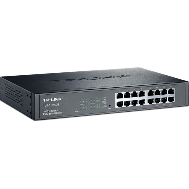 TP-Link TL-SG1016DE Switch Gigabit 16 Puertos 10K Jumbo Frame Rackmount