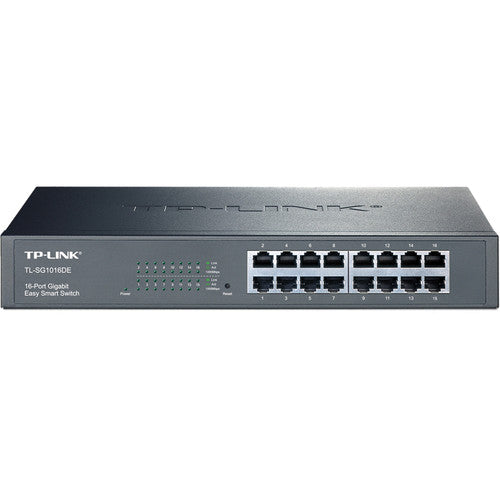 TP-Link TL-SG1016DE Switch Gigabit 16 Puertos 10K Jumbo Frame Rackmount
