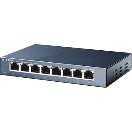 TP-Link TL-SG108 Switch de Escritorio 8 Puertos Gigabit Acero