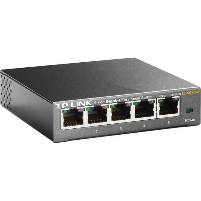 TP-Link TL-SG105E Switch Gigabit 5 Puertos 10 100 1000 Mb/s VLAN