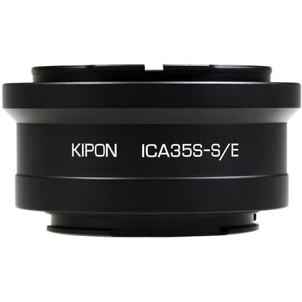 KIPON Adaptador de Montura para Lente Icarex BM a Cámara Sony E Mantiene Enfoque Infinito
