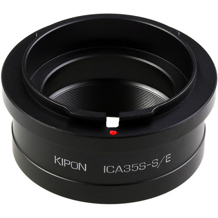 KIPON Adaptador de Montura para Lente Icarex BM a Cámara Sony E Mantiene Enfoque Infinito