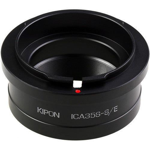 KIPON Adaptador de Montura para Lente Icarex BM a Cámara Sony E Mantiene Enfoque Infinito