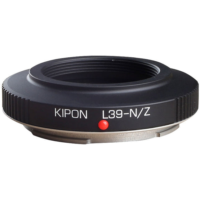 KIPON Adaptador de Objetivo L39 para Montura Nikon Z con Enfoque Infinito y Construcción en Aluminio y Latón
