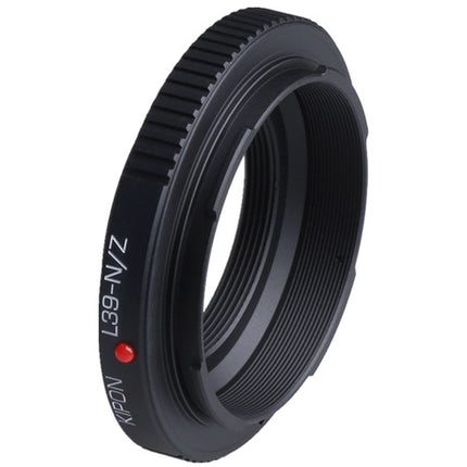 KIPON Adaptador de Objetivo L39 para Montura Nikon Z con Enfoque Infinito y Construcción en Aluminio y Latón