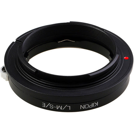 KIPON Adaptador de Montura para Lente Leica M a Cámara Sony E en Aluminio y Latón