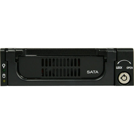 CRU-DataPort JR RJR110 Soporte para Disco Duro Extraíble Negro SATA 3G Aluminio