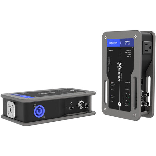 Theatrixx Technologies Convertidor de Video Bidireccional SDI HDMI con Salida 120V y Conector powerCON