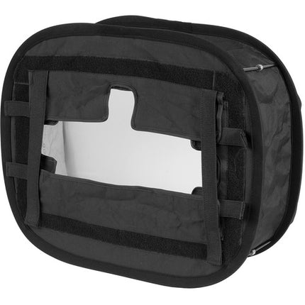 ikan Presto Softbox para luces LED Half x 1 con difusor 1/4 y Egg Crate