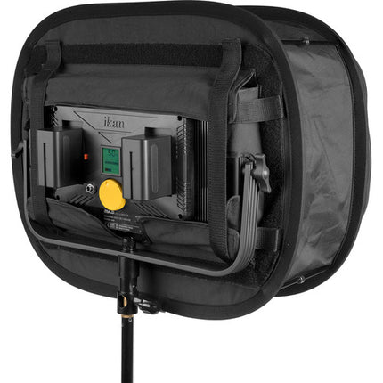 ikan Presto Softbox para luces LED Half x 1 con difusor 1/4 y Egg Crate