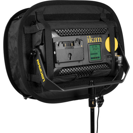 ikan Presto Softbox para luces LED Half x 1 con difusor 1/4 y Egg Crate