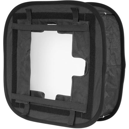 ikan Presto Softbox para Luz LED 1x1 con Rejilla y Difusión 1/4 Stop