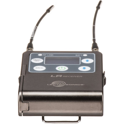 Lectrosonics L Series ZS-LRLMb Kit inalámbrico con micrófono lavalier omnidireccional y accesorios