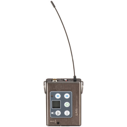Lectrosonics L Series ZS-LRLMb Kit inalámbrico con micrófono lavalier omnidireccional y accesorios