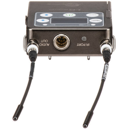 Lectrosonics L Series ZS-LRLT Sistema Micrófono Lavalier Inalámbrico Omni 470-537 MHz 50/100mW 4h Batería