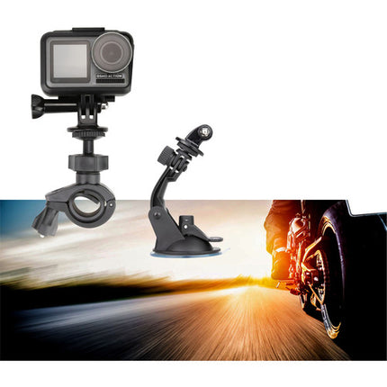 DigitalFoto Solution Limited Kit de Accesorios para Osmo Action con Soporte de Escritorio y Correa de Pecho