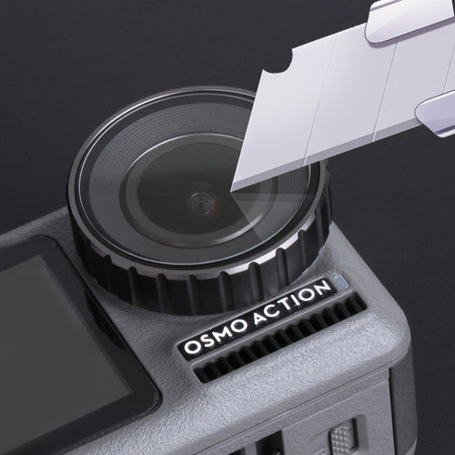 DigitalFoto Solution Limited Protector de Cristal Templado para Osmo Action 9H Dureza Juego Doble