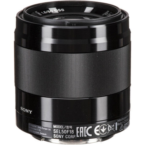 Sony E 50mm f1.8 OSS Objetivo con estabilizador 75mm f1.8-22