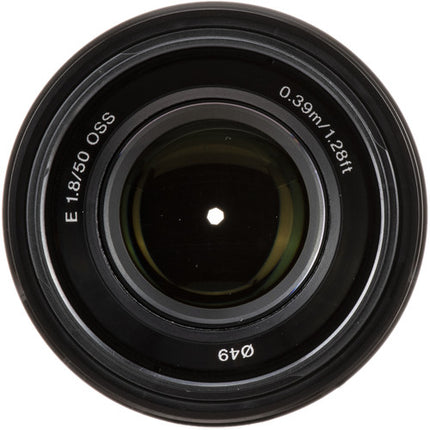 Sony E 50mm f1.8 OSS Objetivo con estabilizador 75mm f1.8-22