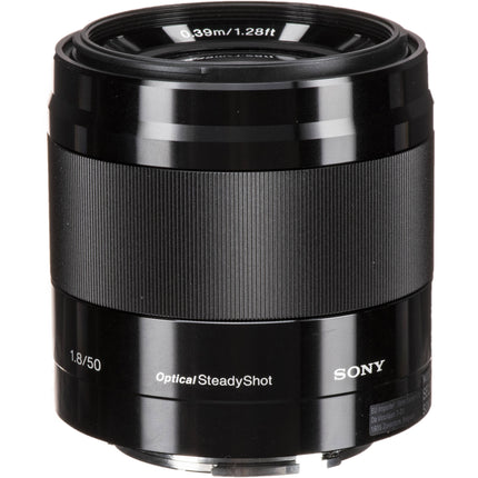 Sony E 50mm f1.8 OSS Objetivo con estabilizador 75mm f1.8-22