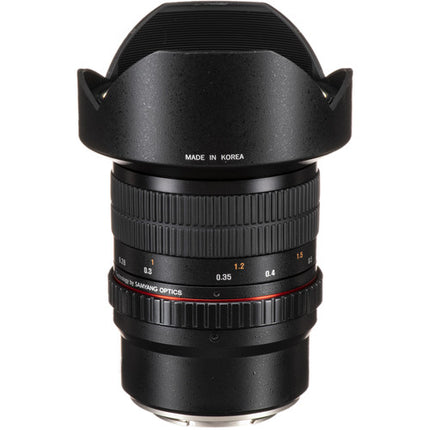 Rokinon 14mm f/2.8 ED AS IF UMC Objetivo para Fujifilm X Montura 21mm 11" enfoque mínimo