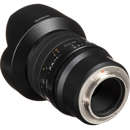 Rokinon 14mm f/2.8 ED AS IF UMC Objetivo para Fujifilm X Montura 21mm 11" enfoque mínimo