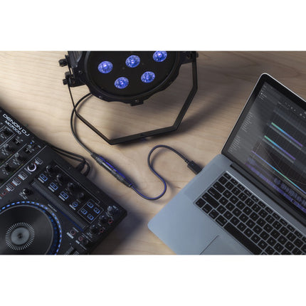 SoundSwitch Micro-DMX Interface Interfaz USB a DMX con LED Azul y Software Gratis