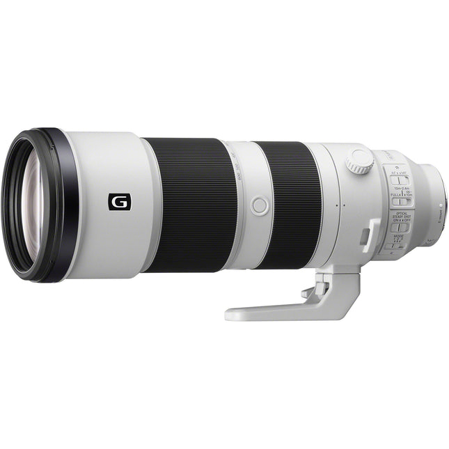 Sony FE 200-600mm f 5.6-6.3 G OSS Teleobjetivo con Estabilizador y Collar para Trípode