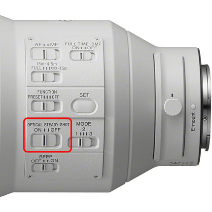 Sony FE 600mm f4 GM OSS Objetivo E-Mount Full Frame Estabilización óptica