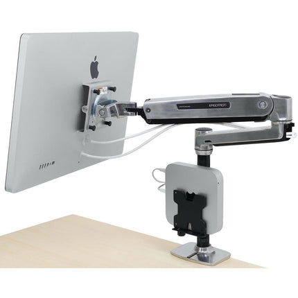 Ergotron Thin Client Mount Soporte Ajustable para Mac mini VESA 75x75 100x100 mm Negro