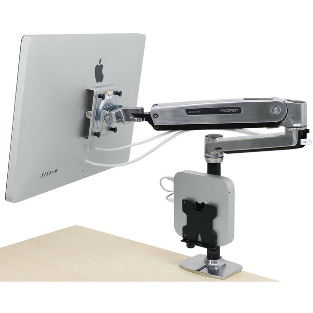 Ergotron Thin Client Mount Soporte Ajustable para Mac mini VESA 75x75 100x100 mm Negro