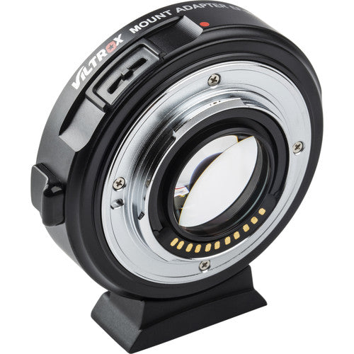 Viltrox EF-M2 II Adaptador de Montura Canon EF a Micro Cuatro Tercios con Reductor Focal 0.71x y Pie de Trípode