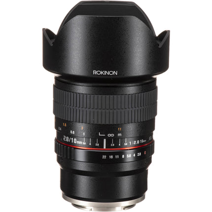 Rokinon 10mm f/2.8 ED AS NCS CS objetivo angular para Sony E-Mount APS-C