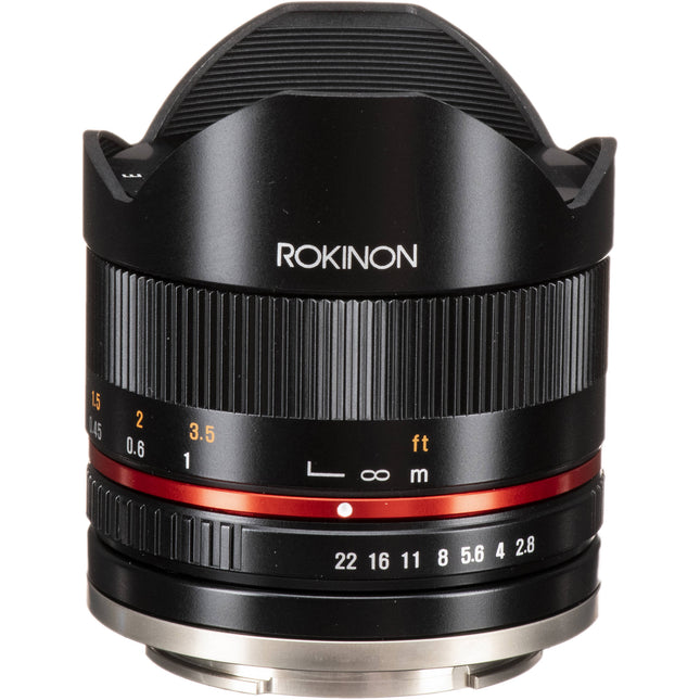 Rokinon 8mm f/2.8 Fisheye UMC para Sony E APS-C 180° ángulo