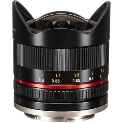 Rokinon 8mm f/2.8 Fisheye UMC para Sony E APS-C 180° ángulo