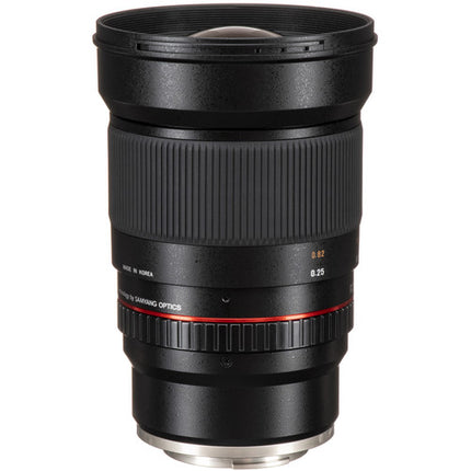 Rokinon 24mm f1.4 ED AS IF UMC objetivo para Sony E Montura con apertura f1.4 y funda incluida