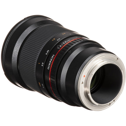 Rokinon 24mm f1.4 ED AS IF UMC objetivo para Sony E Montura con apertura f1.4 y funda incluida