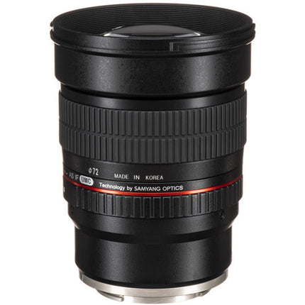 Rokinon 85mm f/1.4 AS IF UMC Lente para Sony E Mount Full Frame APS-C manual