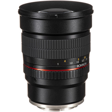 Rokinon 85mm f/1.4 AS IF UMC Lente para Sony E Mount Full Frame APS-C manual