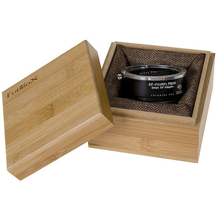 FotodioX Pro Fusion Adaptador Enfoque Automático Canon EF-S a Fujifilm X Montura con Caja de Almacenaje
