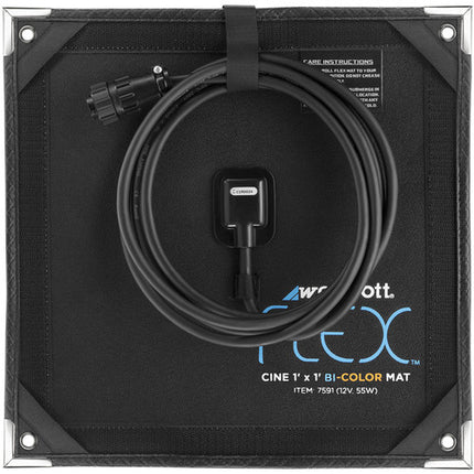 Westcott Flex Cine Bi-Color Mat 1 x 1 Luz LED Kit 2800-6000K Dimmer
