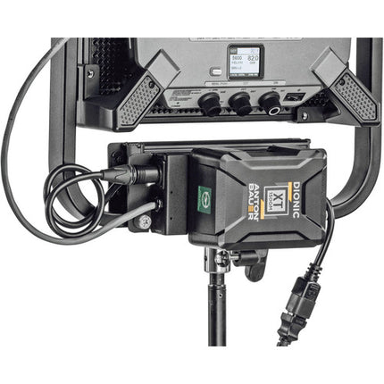 Litepanels Battery Plate para Gemini 1x1 Soporta Batería 14.4V V-Mount
