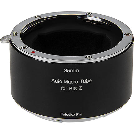 FotodioX 35mm Pro Tubo de Extensión Macro Automático para Nikon Z con Montura de Latón